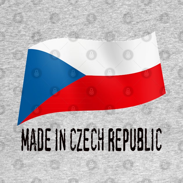 Made in Czech Republic flag by fistfulofwisdom